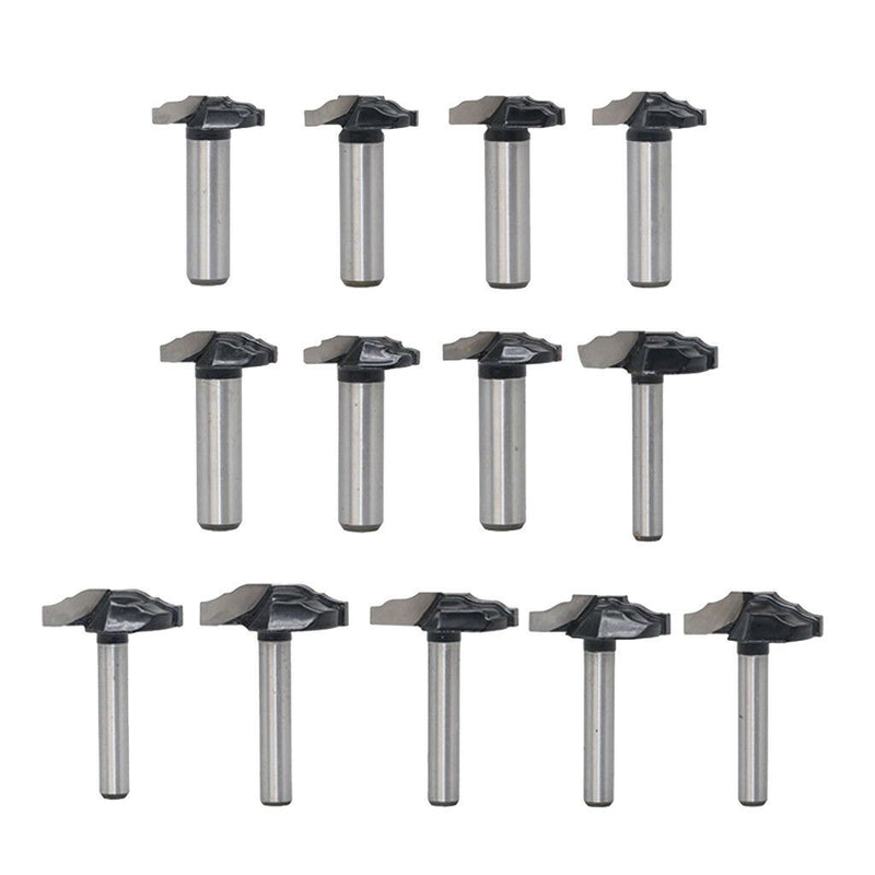 #13 Cabinet Door Chamfer Carving Mill CNC Engraving Router Bit 6.35mm Shank