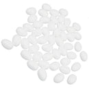 60x 5/8cm Polystyrene Eggs Foam Kids Easter Craft Arts Modelling Props Supplies