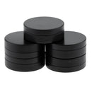 5 Pack 100ml Aluminum Round Lip Balm Tin Containers with Screw Thread Lid -