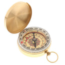 Camping Hiking Pocket Golden Compass Compass Navigation for Outdoor Activiti Hn