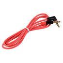3.5MM Male To Male Car AUX Cord Studio Audio Extension Bent Cable(Red)