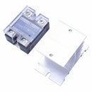 DC 3-32V to AC 24-480V Solid State Relay SSR 10A with Black Heat Sink