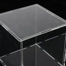 5.5 x 5.5 x 5.5 Inch Acrylic Display Case Anti-Dust Protection Display Box for