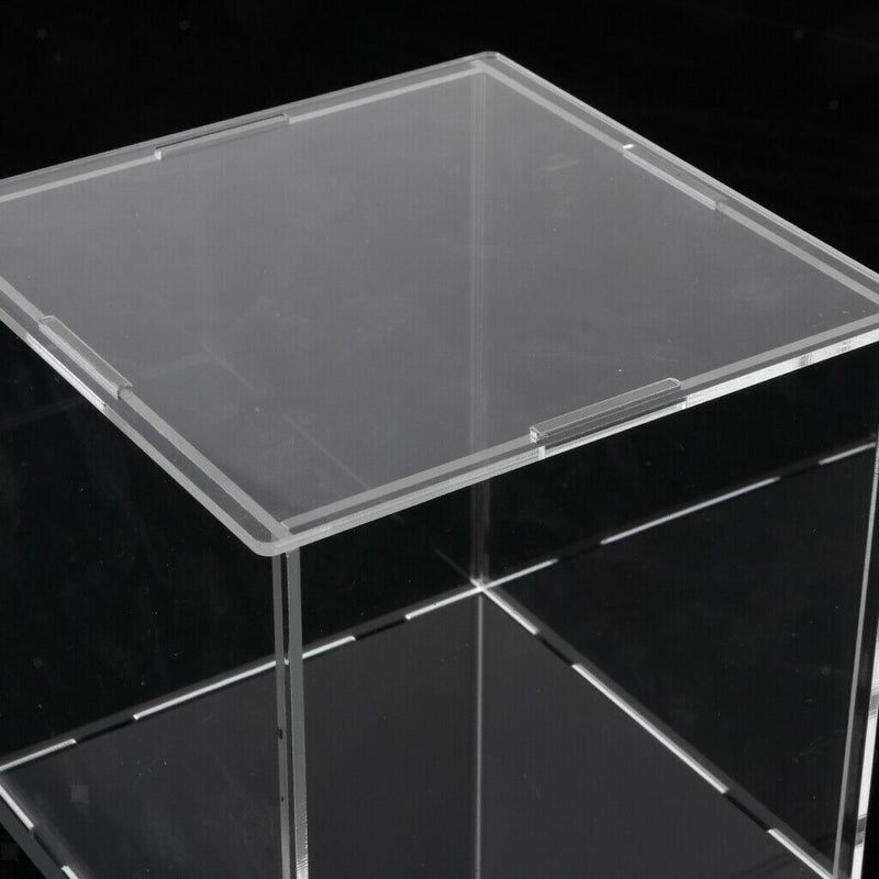 5.5 x 5.5 x 5.5 Inch Acrylic Display Case Anti-Dust Protection Display Box for