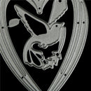 Love Heart Dove Metal Cutting Dies Stencil for Scrapbookings Album Cards SP