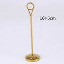1x 6Inch Stainless steel Wedding Party Catering Table Stand Number Holder