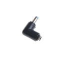 DC Power 5.5mm*2.5mm Female To 5.5 x 2.1mm Male Right Angle Adapter Connector M&