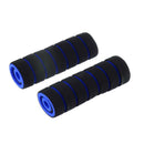 4pcs Motorcycle Handlebar Grip Brake Clutch Lever Cover Foam Pad Blue