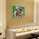 5D Full Drill Round Diamond Painting Home Decor Mosaic (B3264 Bird House)