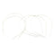 5Pcs 3mm Metal Tiara Headbands Hairbands Simple Temperament Girl Hair Clips  Z