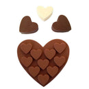 Heart Shape Silicone Cake Mold DIY-Chocolate Soap Molds Cake Form Decoratin U2J5