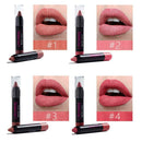 12pcs/set LANGMANNI Matte Lipstick Waterproof Nutritious Cosmetic Velvet Ma D0C2