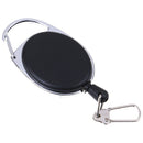 1 Pcs Recoil extendable key chain ring clip pull keyring retract Gw