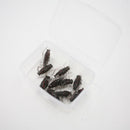 10pcs/Bag Cricket Fishing Lures Black Soft Insect Artificial Bait M&E
