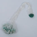 25m Clear White Green Monofilament Fishing Fish Gill Net w Float C8T1