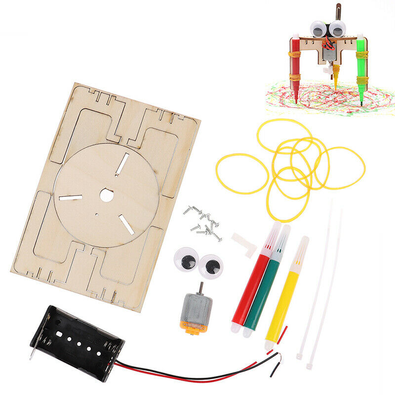 1Set DIY Doodle Robot Technology Inventions Educational Early Learning Kid  OZ