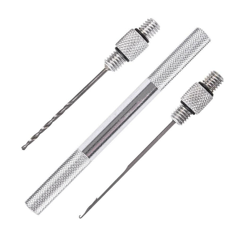 3 in 1 Combo Set Carp Fishing Rigging Bait Needle Tool Fish Drill Tackle
