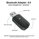Bluetooth 5.0 Transmitter & Receiver 3 in 1 Audio Adapter USB AUX For TV/PC/Car