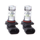 Pack Of 2 9145 H10 10000K 100W High Power Fog Driving Bulbs Low Beam Blue
