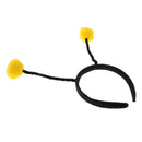 Kids Alien Antenna Boppers Headband Eyes Tentacles UFO Bee Ladybird Yellow