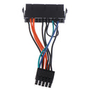 24Pin Female to10Pin Male Adapter Power Supply Cable Cord for 10PIN Motherboa-OZ