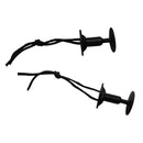 2 Pack Premium Body Board Leash Plugs Attachment with Cord for Surfboard,