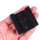 2Pcs 45x45x14mm TO3 Transistor Heat Sinks TO-3 Black Amuminum  BX