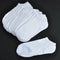 Unisex 10PAIRS 100% Cotton Boat Socks Low Cut Invisible Nonslip Ankle Socks USA
