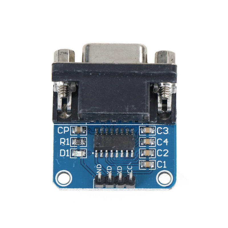 MAX3232 RS232 Serial Port To TTL Converter Module DB9 Connector With Cable   Bj