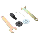 M10 Motor Shaft Rod Coupler Sleeve Saw Angle Grinder Drill Adapter Set 5mm