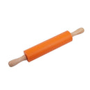 non stick wooden silicone rolling pin silicone for kitchen and baking (oran