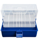 Waterproof Multi Layer Fishing Tackle Box Fly Fishing Storage Case Portable