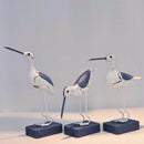 Handcrafted Wooden Nautical Decorative Craft Home SEAGULL Tabletop Ornament