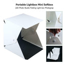 20x20x20cm LED Photography Studio Lightbox Mini Photo Softbox for DSLR