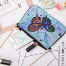 DIY Butterfly Special Shaped Diamond Painting Leather Chain Crossbody Bags
