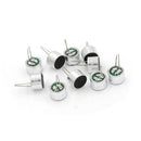 10pcs Brand New Mini MIC Capsule Electret Condenser 2 Pins Best J LJ