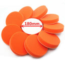 10Pc 180Mm 7 inch Flat Sponge Gross Polishing Buffing Pad Kit for Car Polis