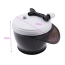 Manual Hair Color Mixing Plastic Bowl Dyeing Mixer Hairdressing Salon Tool