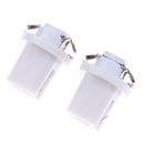 10pcs T5 B8.5D 5050 SMD LED Car Auto Instrument Dashboard Light Bulbs White