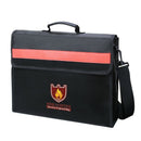 Fireproof Document Bag Non-Itchy Fiberglass Cloth Waterproof Holder With Sh
