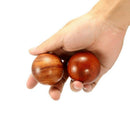6Cm Wooden Stress Baoding Ball Health Exercise Handball Finger Massage Chin M6W3
