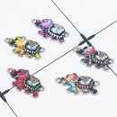 10Pcs Mini Colorful Enamel Elephant Connectors For DIY Bracelet Necklace Making