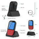 Meat Food Thermometer, Wireless Remote Instant Read Kitchen Cooking Bbq The