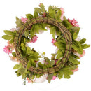Artificial Flower Wreath Peony Wreath - 16inch Door Wreath Spring Wreath Ro