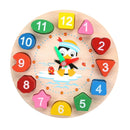 Wooden Puzzles for Toddlers Educational Preschool Puzzles Numbers Shape Color
