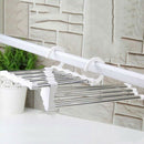 Pants Hanger Closet Organizer Non Slip Multi Layers Stainless Steel Adjusta M7O6