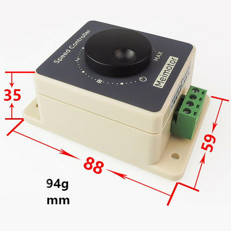 10 - 60V   PWM   DC   Motor   Controller   20A   Waterproof   Shell   High
