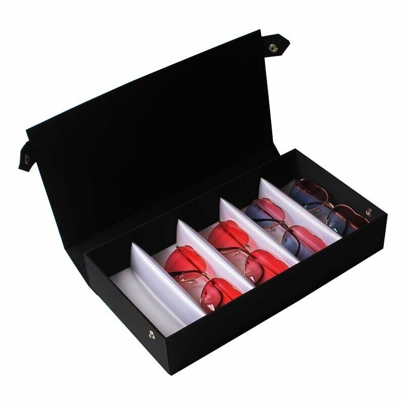 Sunglasses Box 5 Grid Sunglasses Display Box Glasses Storage Box Jewelry Di W4Q9