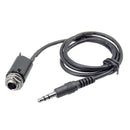 6.35mm Endpin Output Jack Plug Cable 3.5mm Plug Cable for Acoustic Guitar EQ