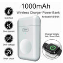 Wireless Charger Power Bank For I Watch 5 4 3 2 1 Charger Portable Mini Q1V8